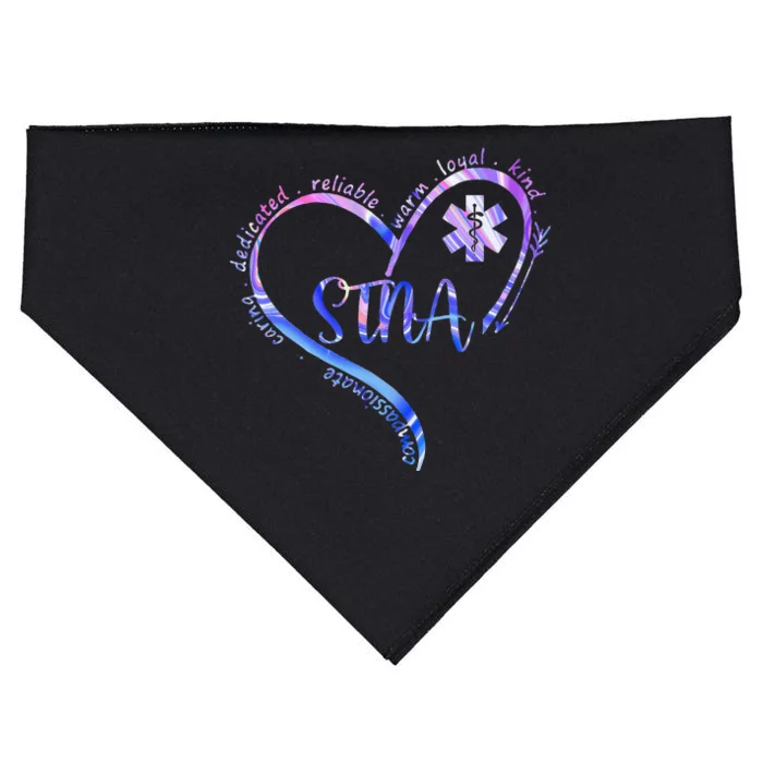 STNA Compassionate State Tested Nursing Assistant NURSE DAY USA-Made Doggie Bandana