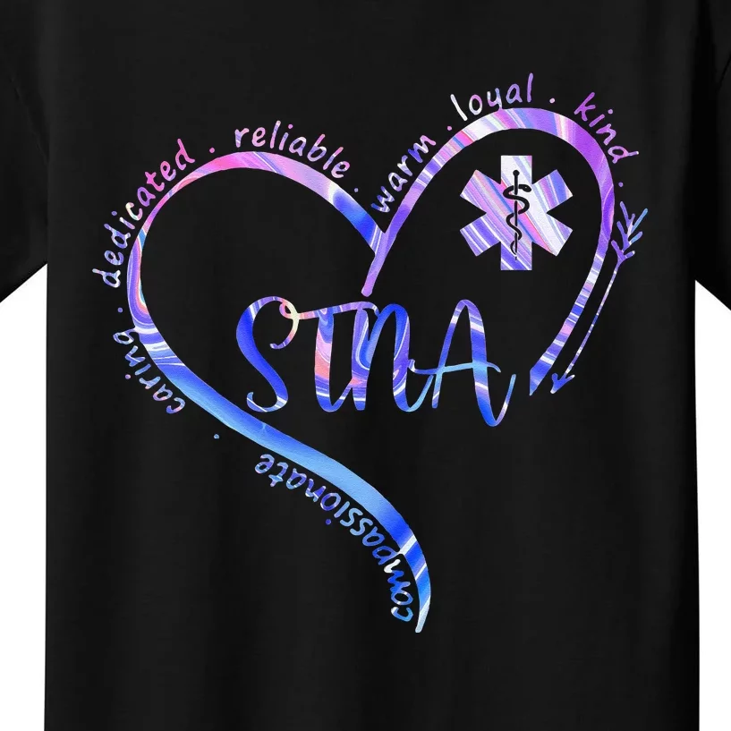 STNA Compassionate State Tested Nursing Assistant NURSE DAY Kids T-Shirt