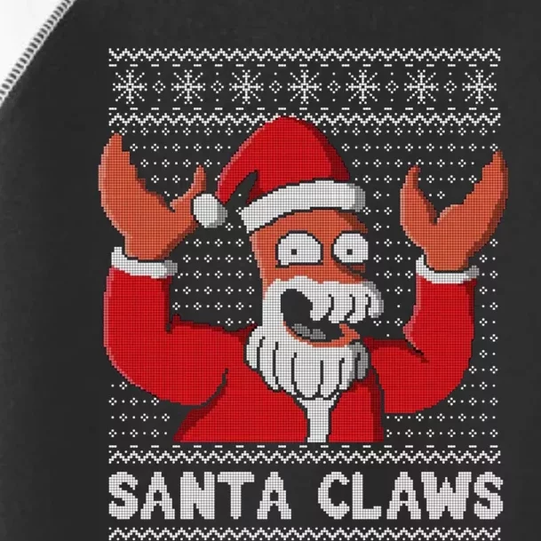 Santa Claws Toddler Fine Jersey T-Shirt