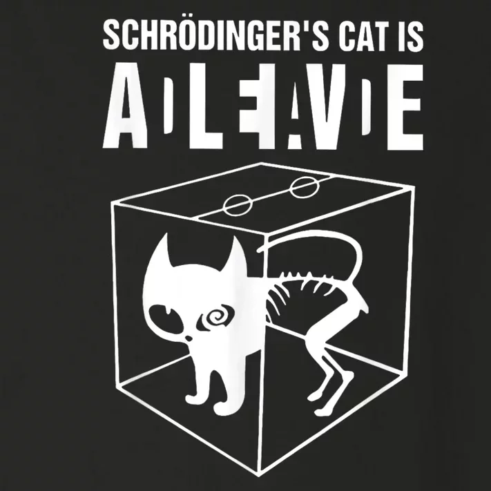 Schrodingers Cat Schrödinger’s Cat IS ALIVE Toddler Long Sleeve Shirt