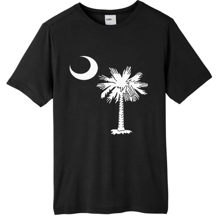 South Carolina State Flag Palmetto Tree Crescent Moon Sc ChromaSoft Performance T-Shirt