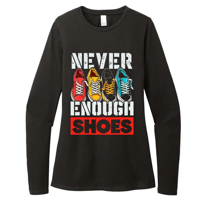 Shoe Collector Shoemaker Sneaker Addict Sneakerhead Womens CVC Long Sleeve Shirt