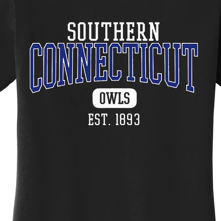 S.O.U.T.H.E.R.N Connecticut State Owls Est. Date Women's T-Shirt