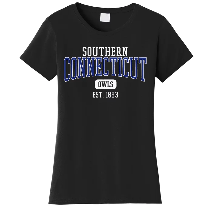 S.O.U.T.H.E.R.N Connecticut State Owls Est. Date Women's T-Shirt