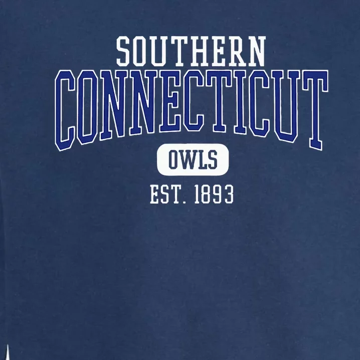 S.O.U.T.H.E.R.N Connecticut State Owls Est. Date Garment-Dyed Sweatshirt