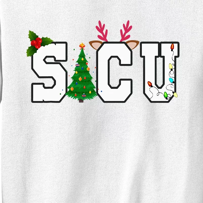 SICU Christmas Surgical Intensive Care Unit Nurse Xmas Team Sweatshirt