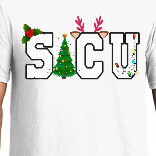 SICU Christmas Surgical Intensive Care Unit Nurse Xmas Team Pajama Set