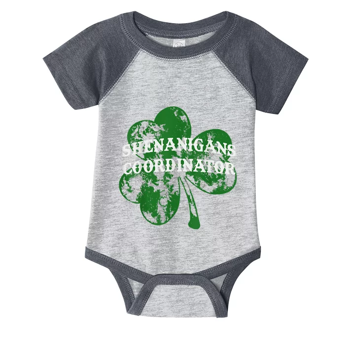 Shenanigans Coordinator Shenanigator St Patricks Day Cheeky Infant Baby Jersey Bodysuit