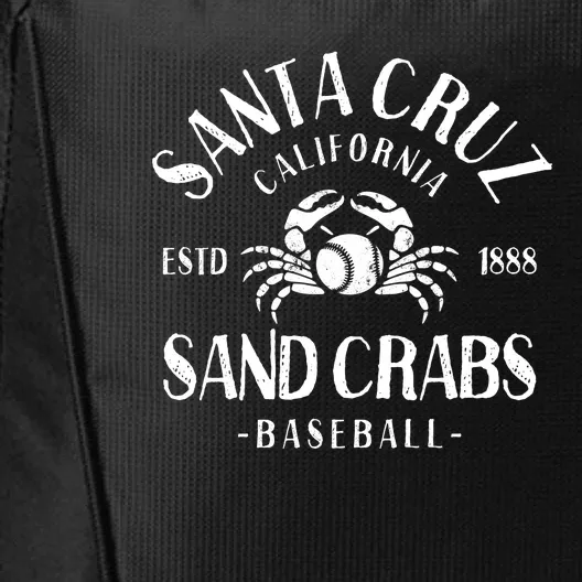 Santa Cruz Sand Crabs California Baseball City Backpack