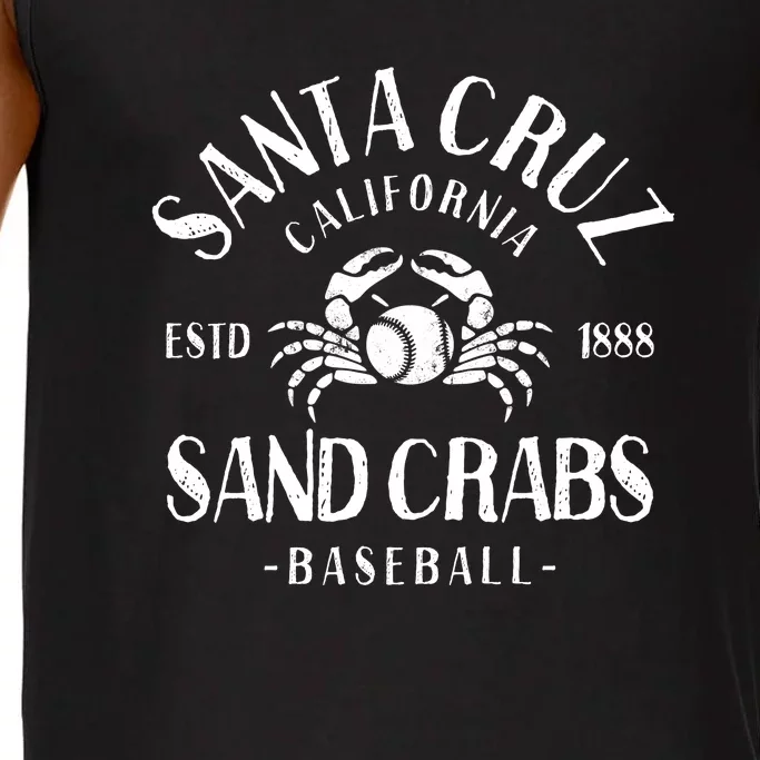 Santa Cruz Sand Crabs California Baseball Comfort Colors® Tank Top