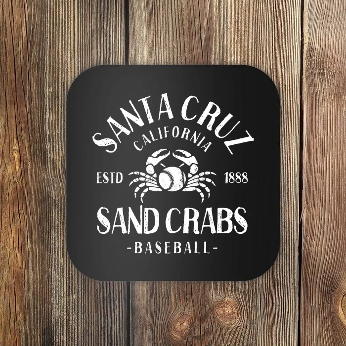 Santa Cruz Sand Crabs California Baseball Coaster