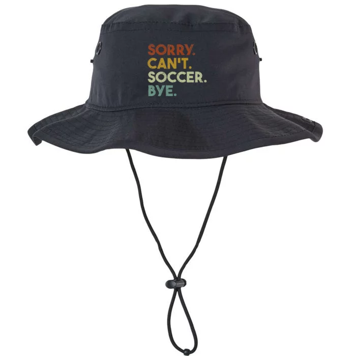 Sorry Can't Soccer Bye Funny Soccer Legacy Cool Fit Booney Bucket Hat