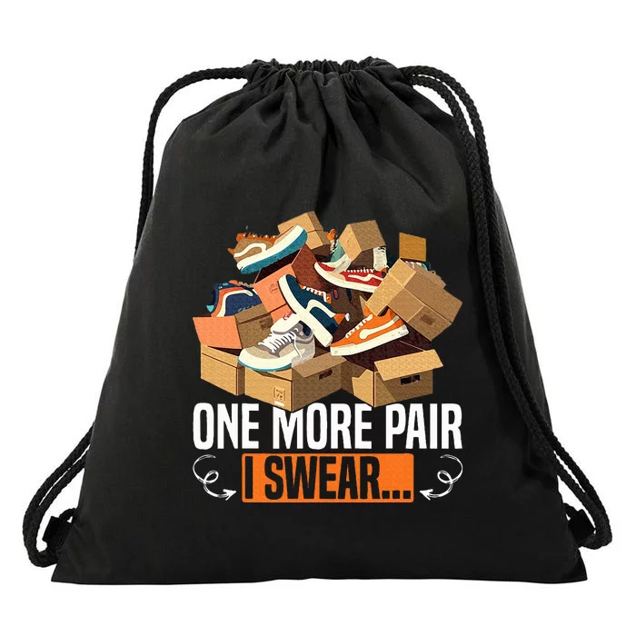 Shoe Collector Sneakerhead Shoe Lover I Love Sneakers Drawstring Bag