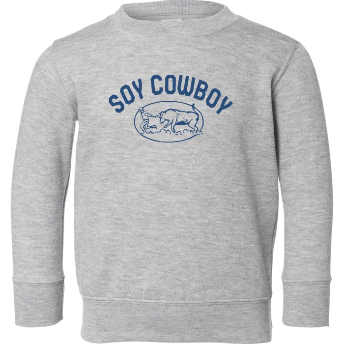 Soy Cowboy Toddler Sweatshirt