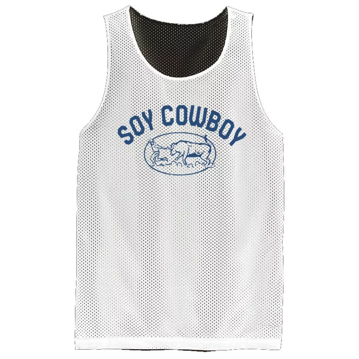 Soy Cowboy Mesh Reversible Basketball Jersey Tank