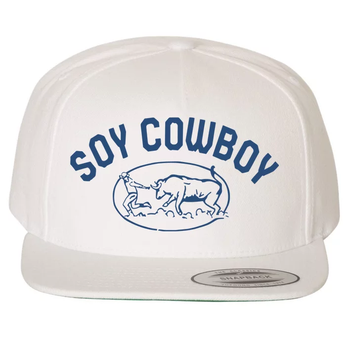 Soy Cowboy Wool Snapback Cap