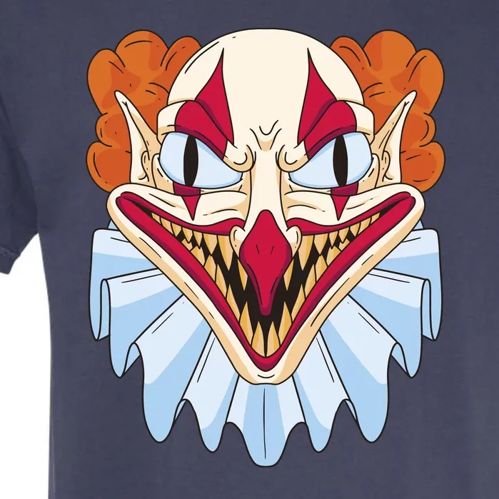 Scary Clown Smile Garment-Dyed Heavyweight T-Shirt