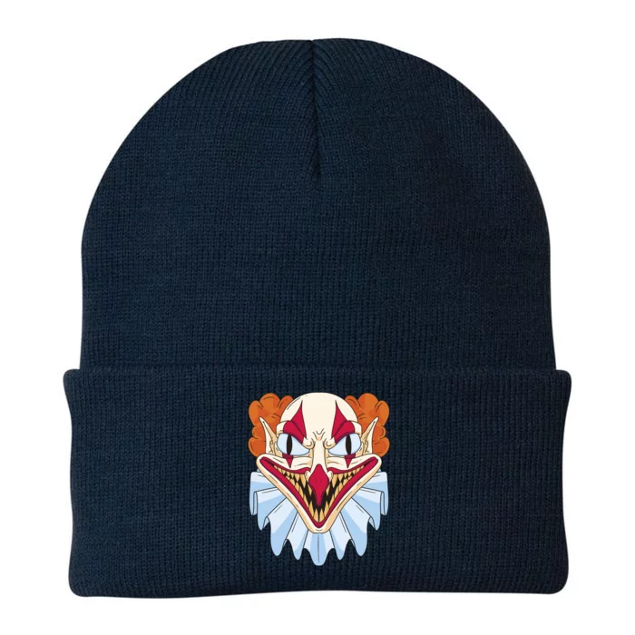 Scary Clown Smile Knit Cap Winter Beanie