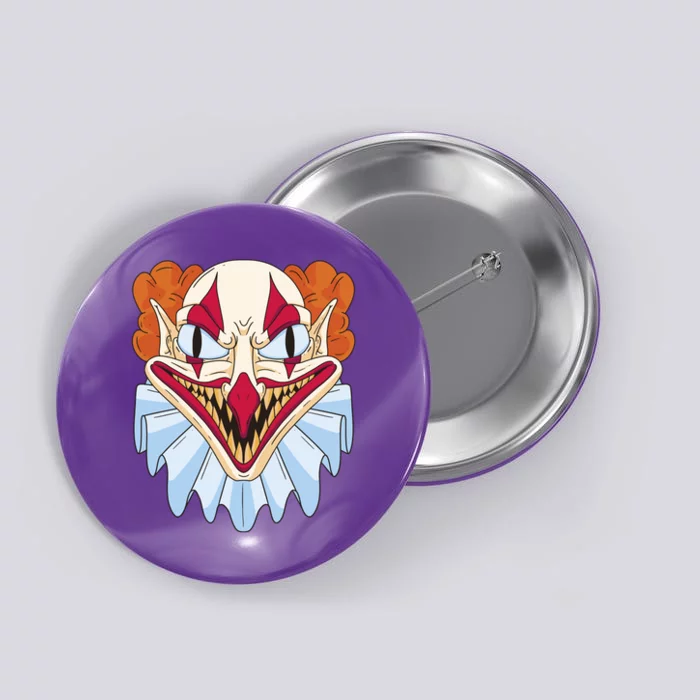 Scary Clown Smile Button