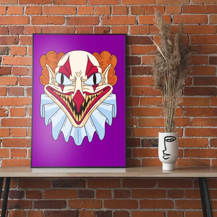 Scary Clown Smile Poster