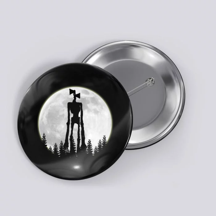 Supernatural Cryptid Siren Head Moon Button