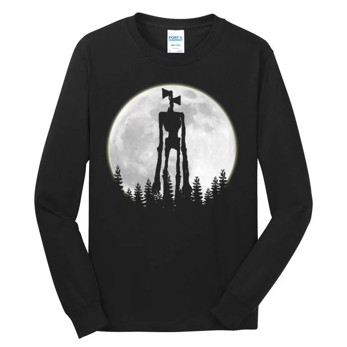 Supernatural Cryptid Siren Head Moon Tall Long Sleeve T-Shirt