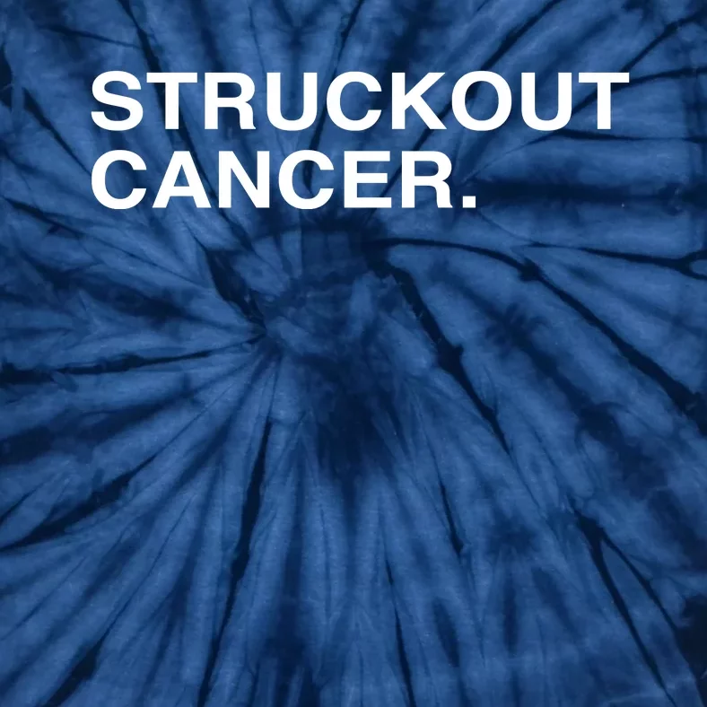 Struckout Cancer Tie-Dye T-Shirt