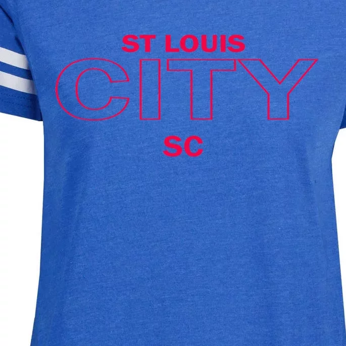 Stl City Enza Ladies Jersey Football T-Shirt