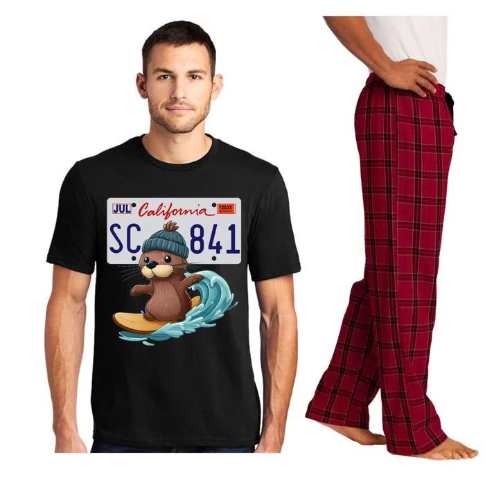 Santa Cruz Sea Otter 841 Gift Pajama Set