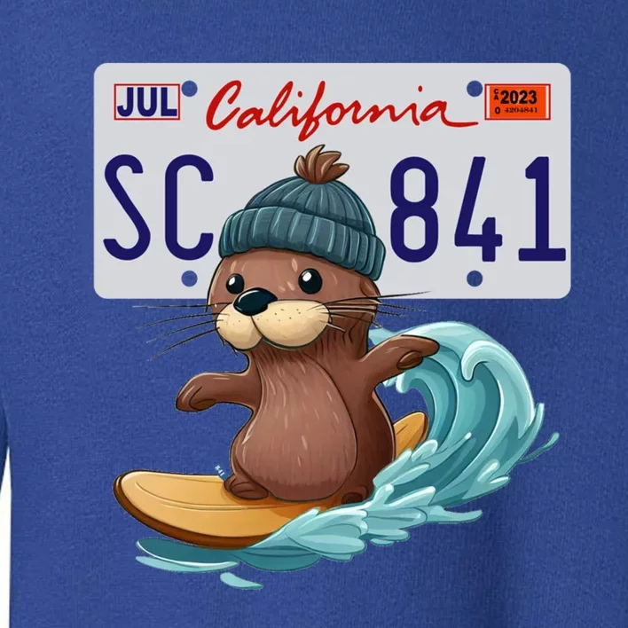 Santa Cruz Sea Otter 841 Gift Toddler Sweatshirt