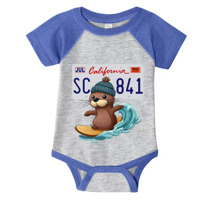 Santa Cruz Sea Otter 841 Gift Infant Baby Jersey Bodysuit