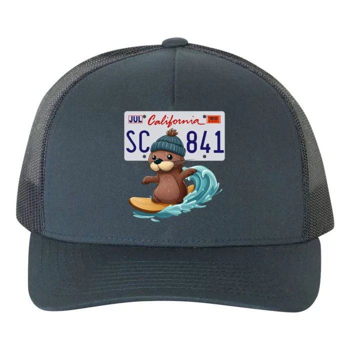 Santa Cruz Sea Otter 841 Gift Yupoong Adult 5-Panel Trucker Hat