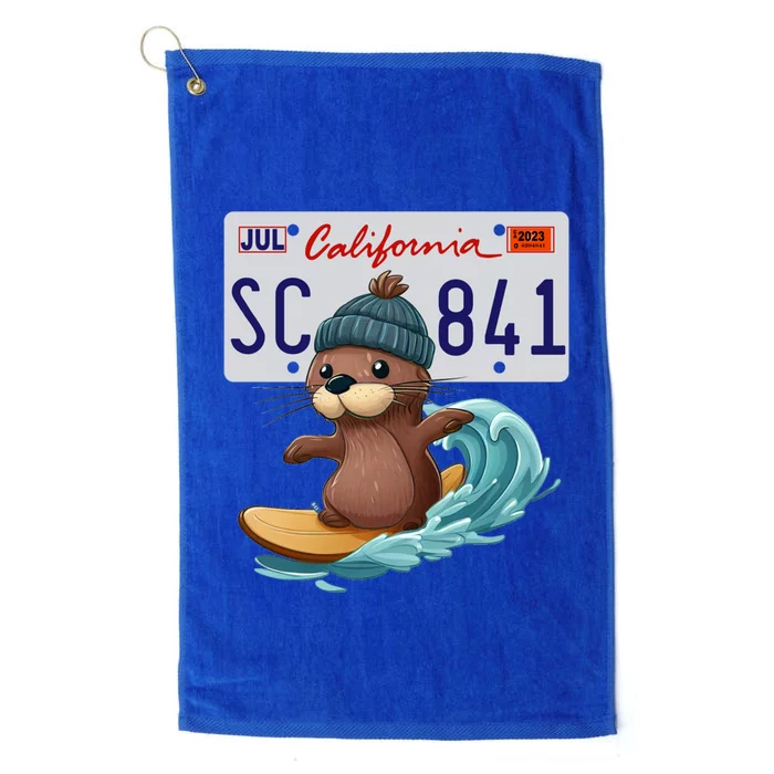 Santa Cruz Sea Otter 841 Gift Platinum Collection Golf Towel