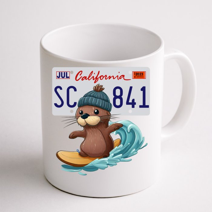 Santa Cruz Sea Otter 841 Gift Front & Back Coffee Mug