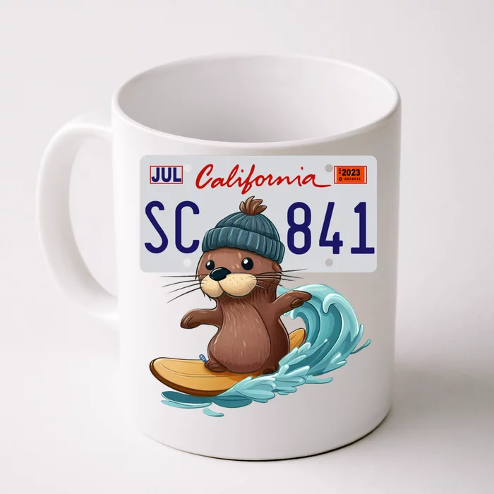 Santa Cruz Sea Otter 841 Gift Front & Back Coffee Mug