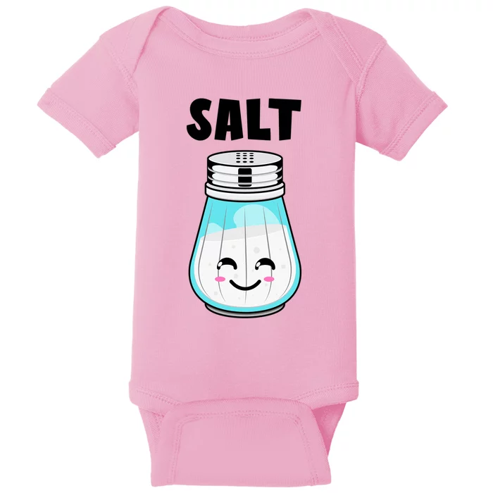 Salt Costume Salt And Pepper Matching Couple His Her Gift Baby Bodysuit