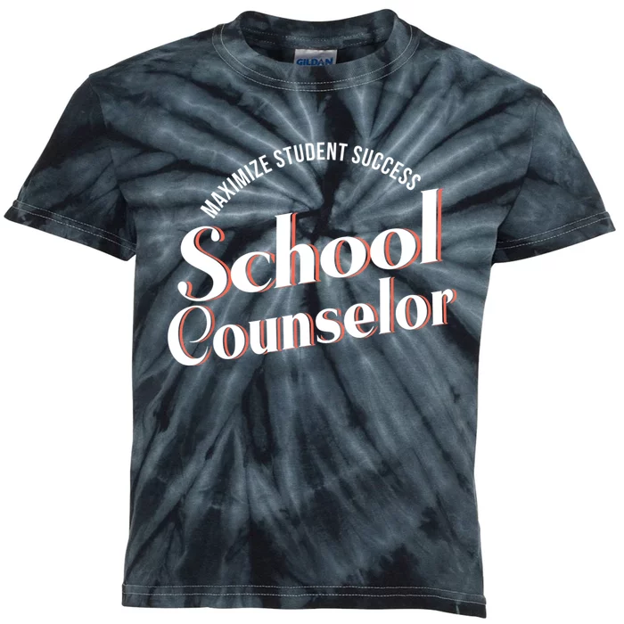 School Counselor Student Success Counselor Week Kids Tie-Dye T-Shirt