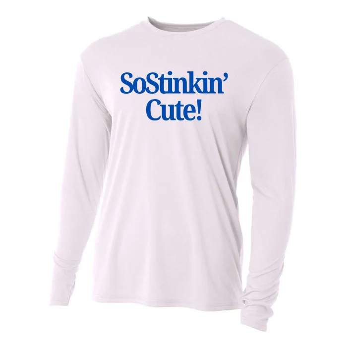 Sostinkin Cute! Cooling Performance Long Sleeve Crew