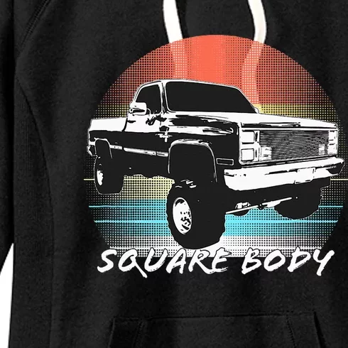 Squarebody Classic Square Body Truck Women's Fleece Hoodie