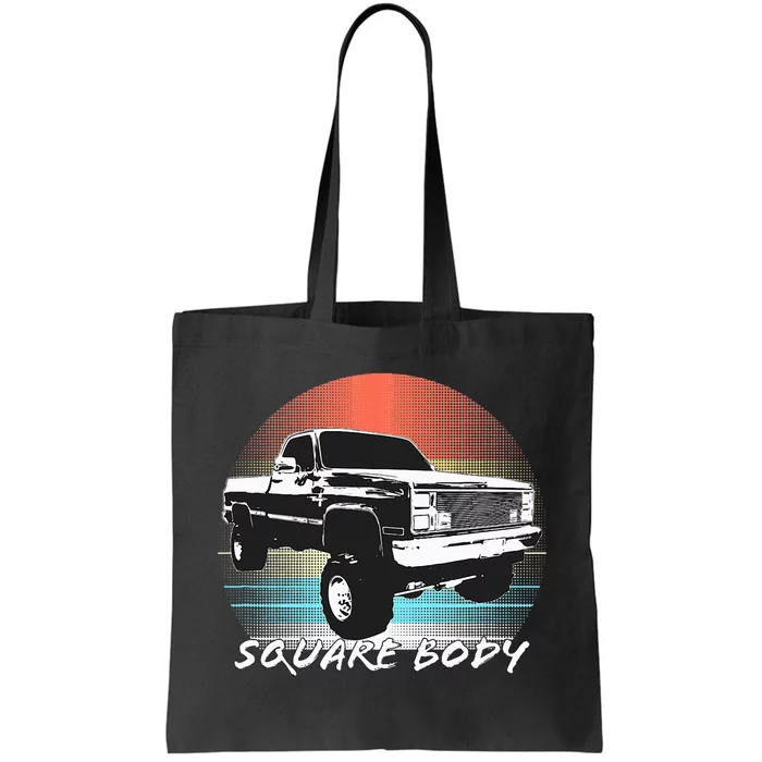 Squarebody Classic Square Body Truck Tote Bag