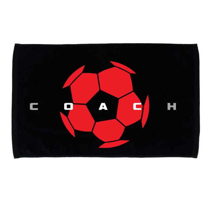 Soccer Coach Microfiber Hand Towel