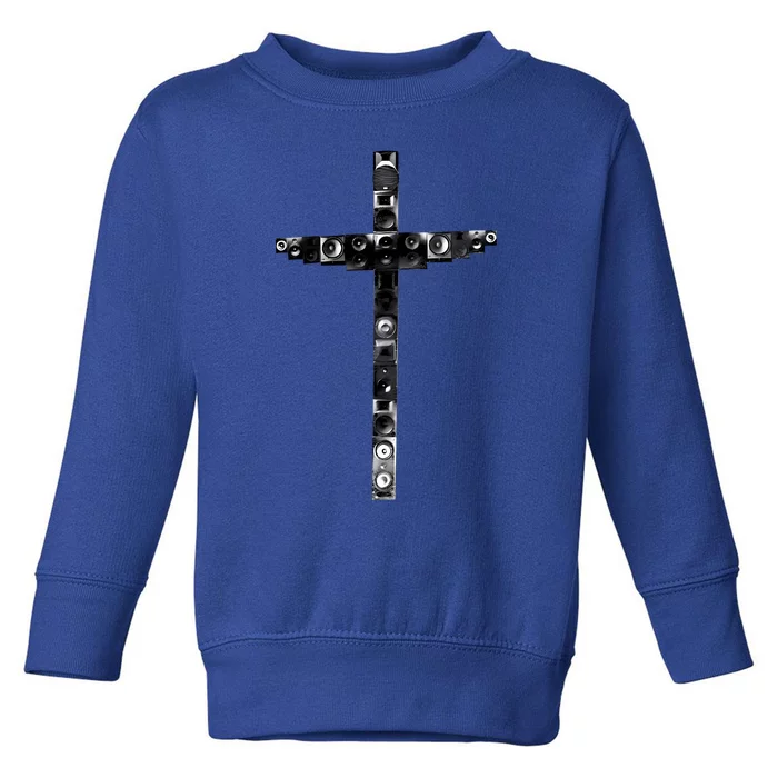 Speaker Cross Toddler Sweatshirt