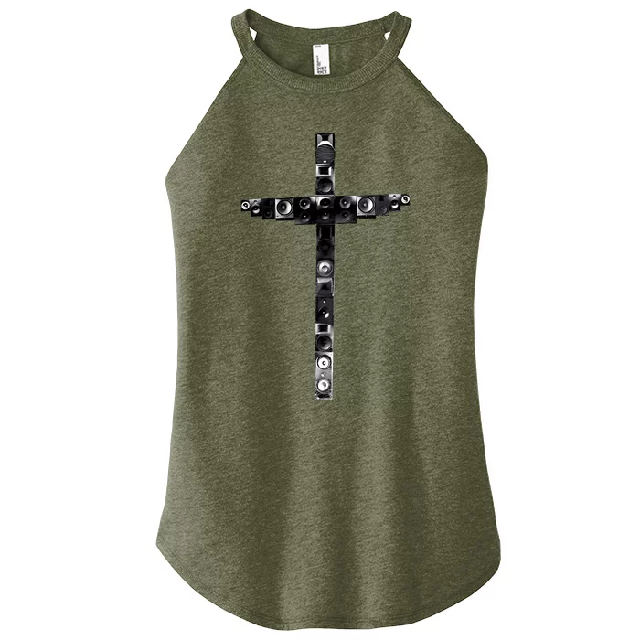 Speaker Cross Women’s Perfect Tri Rocker Tank