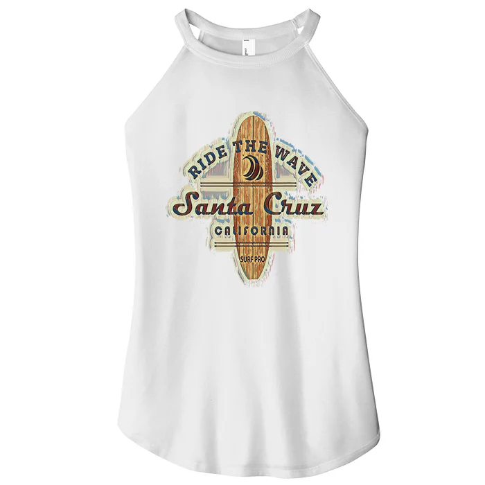 Santa Cruz Surfer Surfboard Vintage Women’s Perfect Tri Rocker Tank