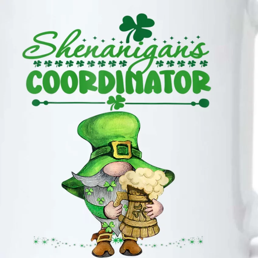 Shenanigans Coordinator St Patricks Day Green Gnomes Lovers Black Color Changing Mug