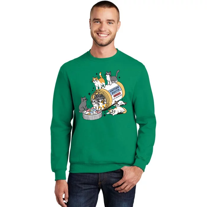 Serotonin Cats Sweatshirt