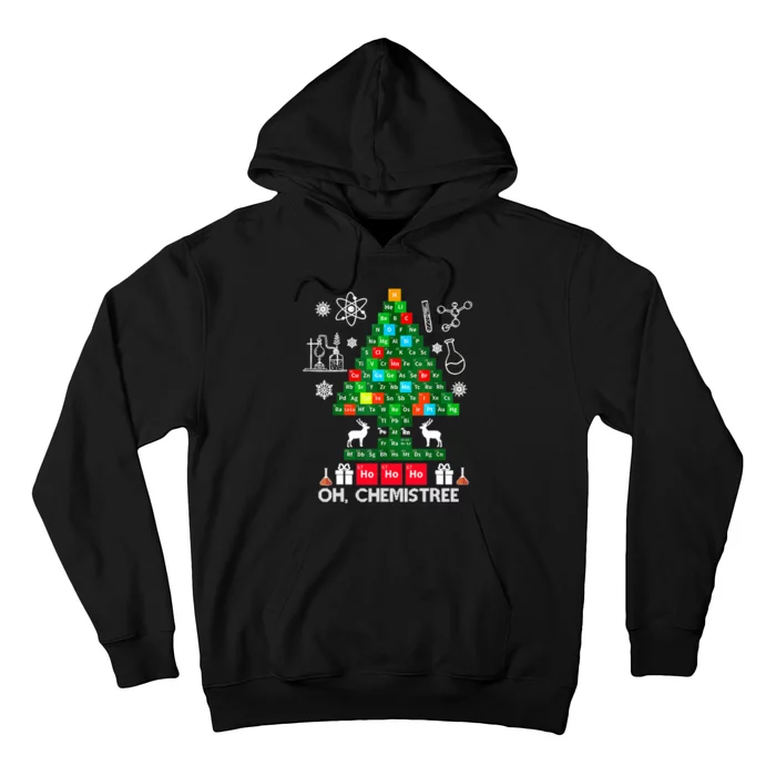 Science Christmas Shirt Oh Chemist Tree Chemistree Hoodie