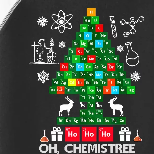 Science Christmas Shirt Oh Chemist Tree Chemistree Toddler Fine Jersey T-Shirt