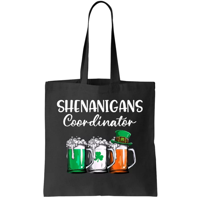 Shenanigans Coordinator St Patricks Day Green Gnomes Lovers Tote Bag