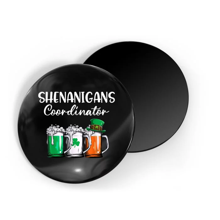 Shenanigans Coordinator St Patricks Day Green Gnomes Lovers Magnet